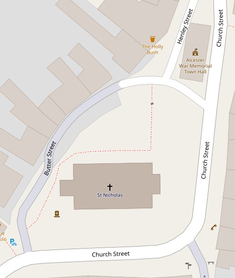 Butter Street Map