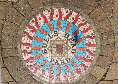 Alcester Bulls Head Yard Mosaic