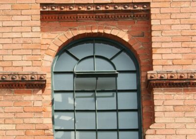 Minerva Mill Window and Brickwork Detail