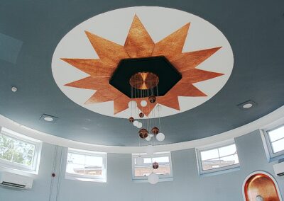 The Greig Hall Alcester Entrance Ceiling Decoration